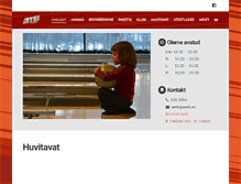 Tablet Screenshot of almarebowling.ee